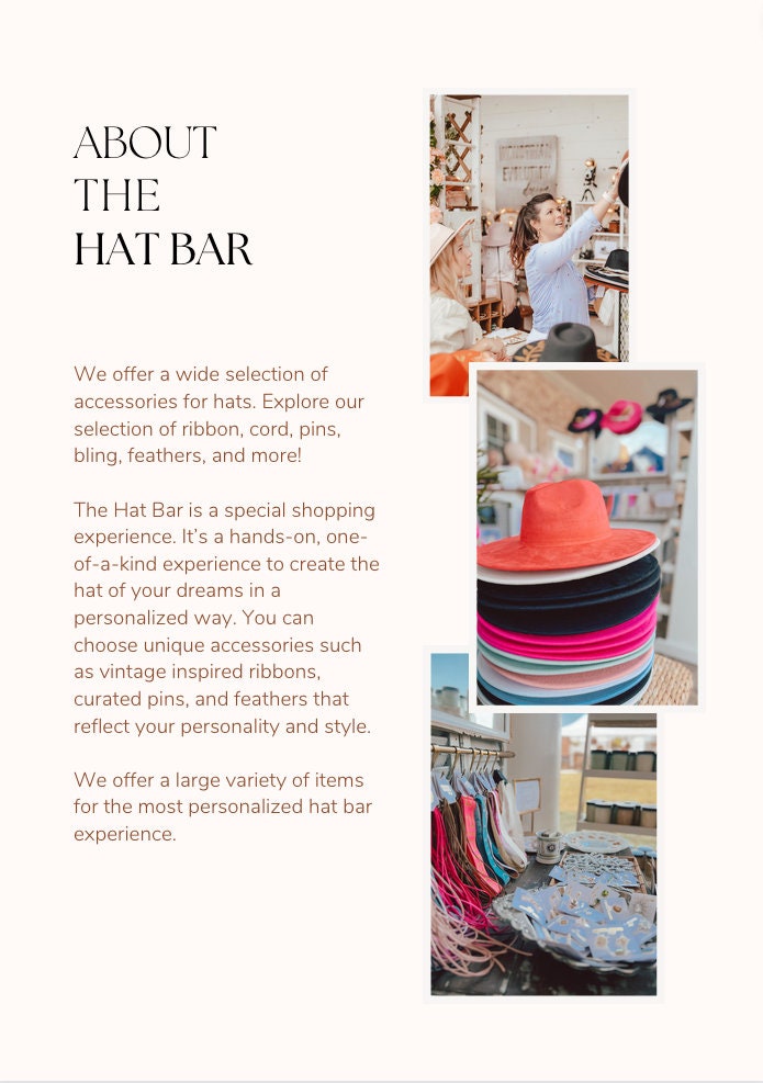 Hat Bar - Vegan Suede Cord - Double Wraps Hat