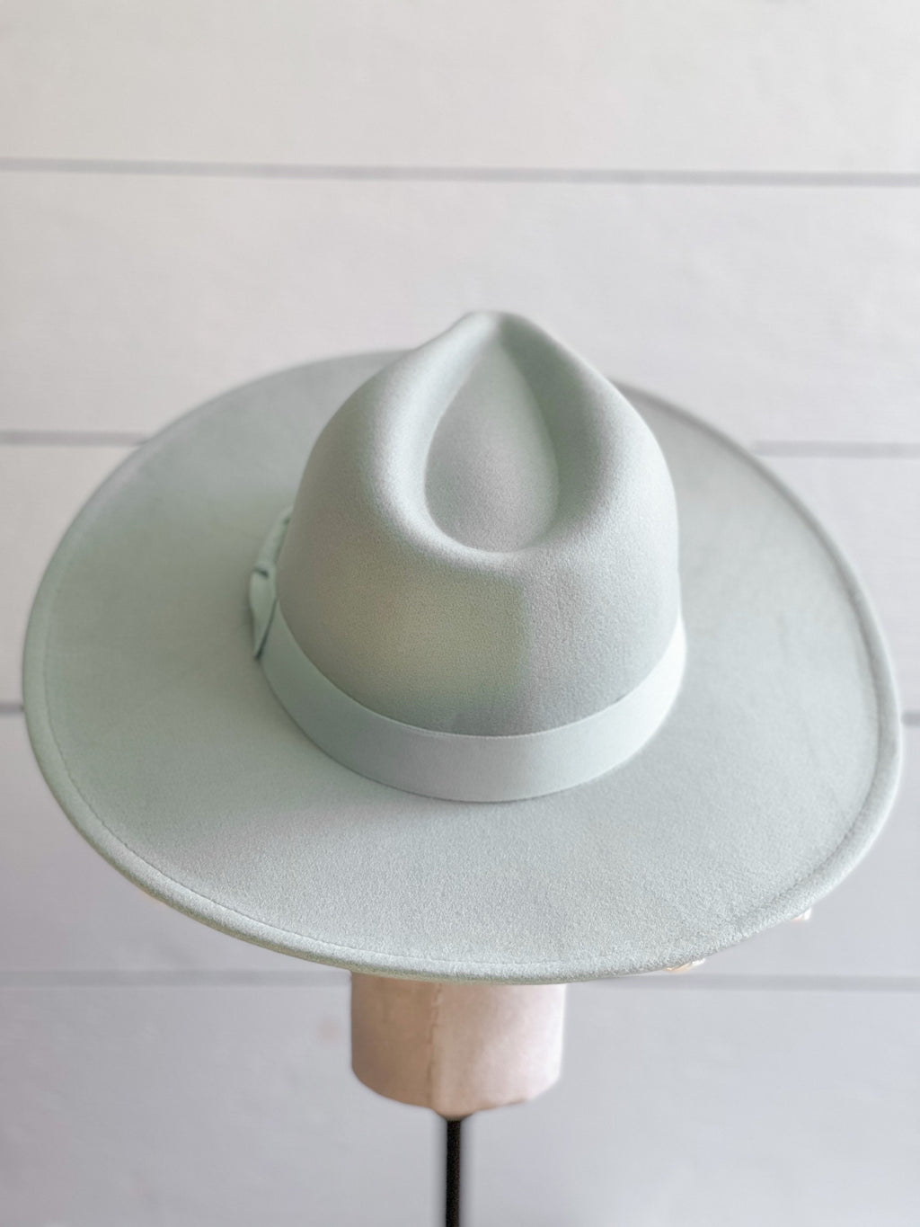 Flower Hat - Wedding Rancher Hat - Baby Shower Hat - Gender Reveal Wardrobe - Festival Accessory - Thick Paint Hat - Wide Brim Hat