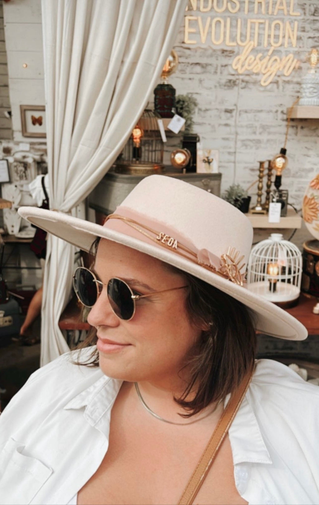 Hat Bar - Metallic Ribbon