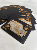 Hat Bar - Metallic Gold-Silver Playing Card