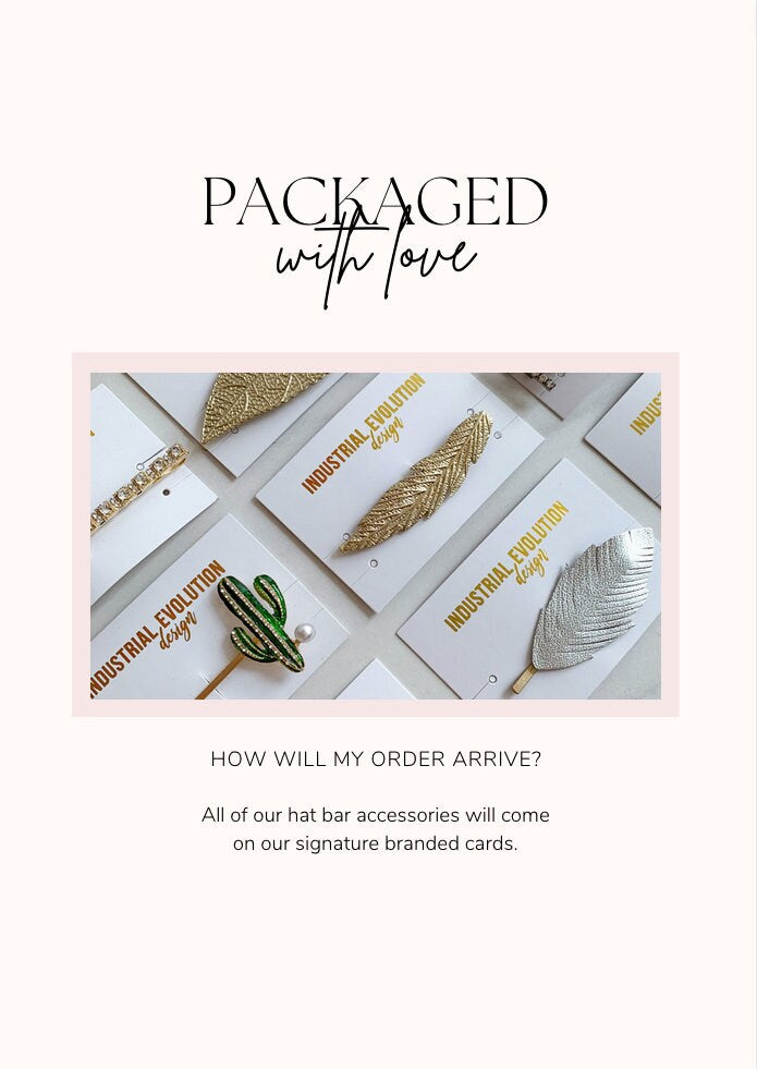 Hat Bar Accessories: Decorative Bobby Pins + Brooches