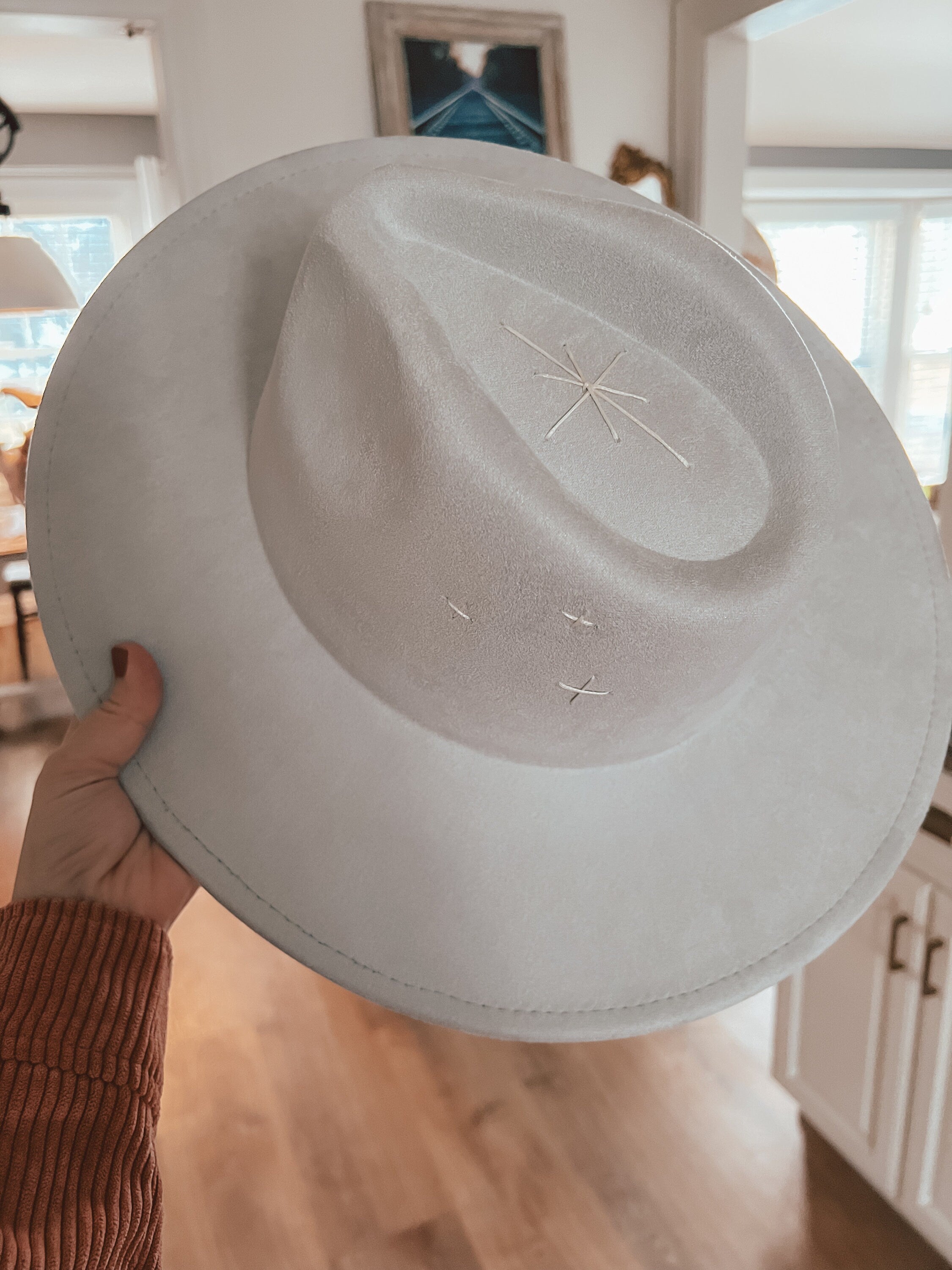Hand Sewn Wide Brim Rancher Hat - Custom Color