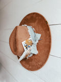 Lucky You Denim Hat Bar - All Accessories Included on Hat - Festival Accessory