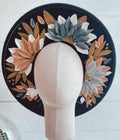 Flower Hat - Rodeo Rancher Hat - Country Concert Thick Paint Hat - Wide Brim Hat