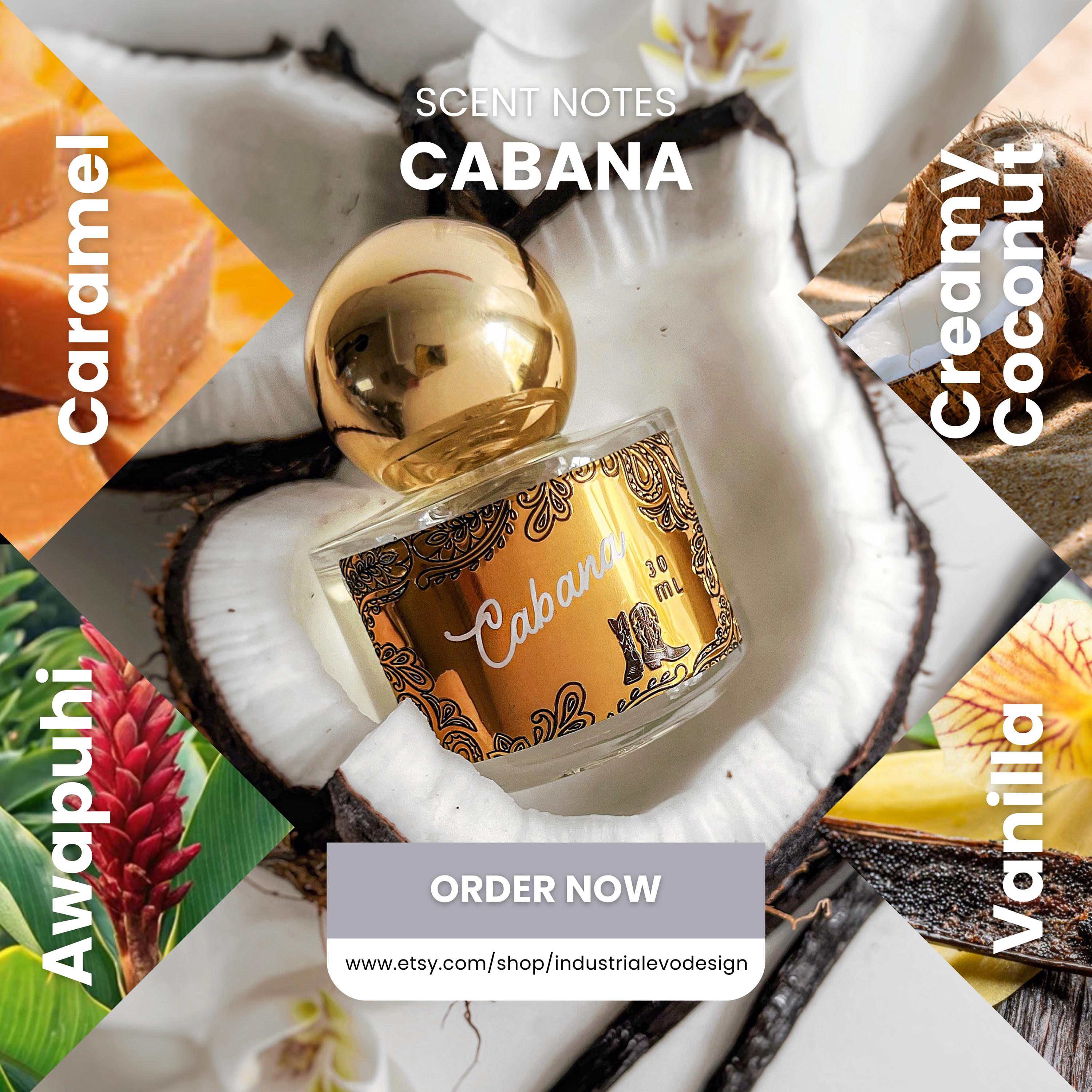 Cabana Scent Perfume Spray: Creamy Coconut, Tropical Floral