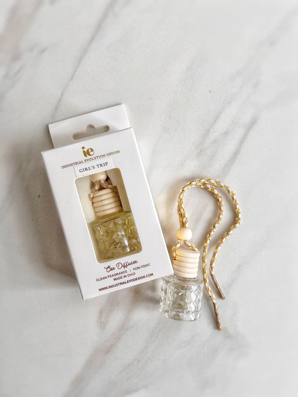 Luxury Car Diffuser | Handcrafted Hanging Car Freshener | Signature Western-Inspired Scents | Cowgirl Aesthetic Car Accessory