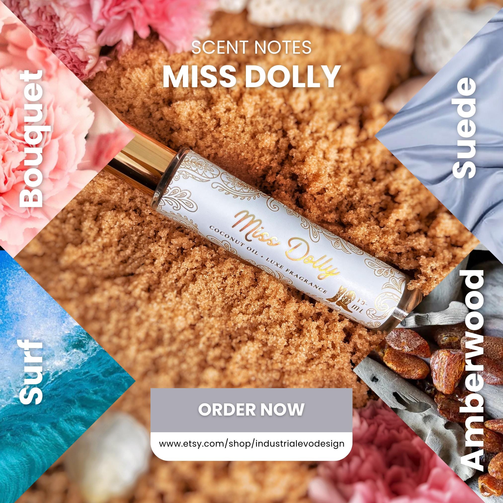 Miss Dolly Scent Perfume Roller - Sweet, breezy, and effortlessly sensual